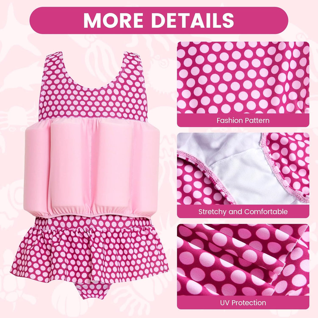 Badeanzug Baby Mädchen mit Floatation Kleinkind Schwimmtraining Hilfe Schwimmende Badeanzug EIN Stüc