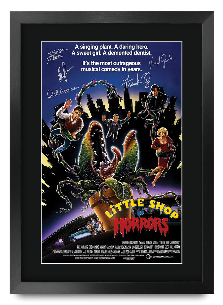 HWC Trading FR A3 Little Shop of Horrors Filmposter Rick Moranis Gifts Gedrucktes Autogrammbild für