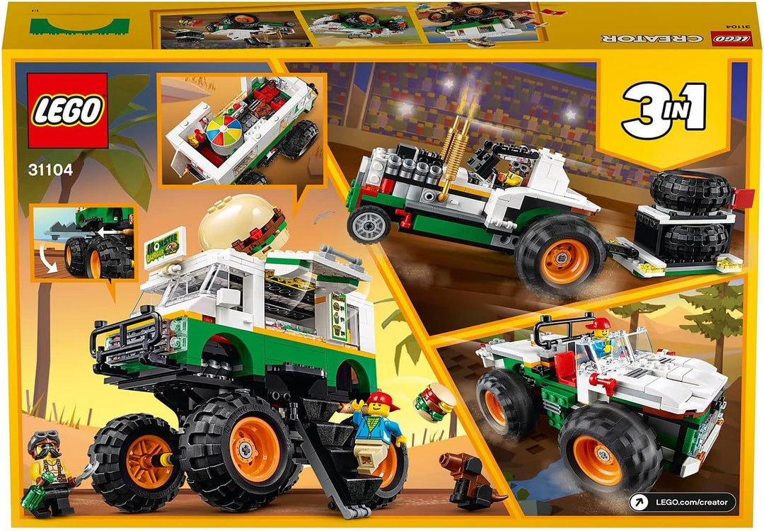 LEGO 31104 Creator Burger-Monster-Truck Single, Single