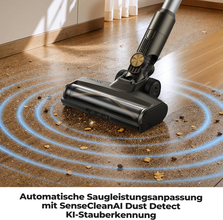 Akku Staubsauger, Schwarzes &amp; Gold