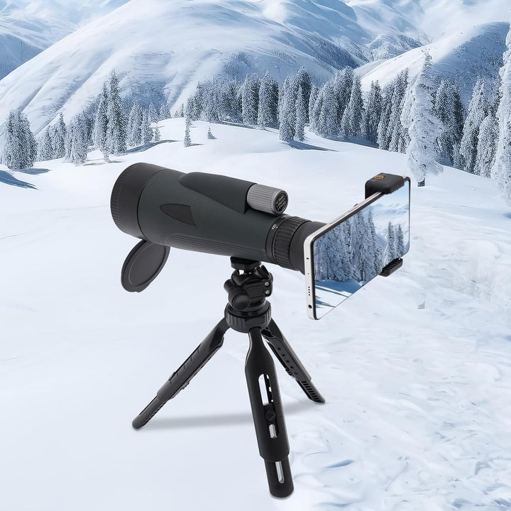Spektiv Teleskop 12-36x60 Spotting Scope Vogelbeobachtung Spektiv Telescope mit Okularabdeckungen un