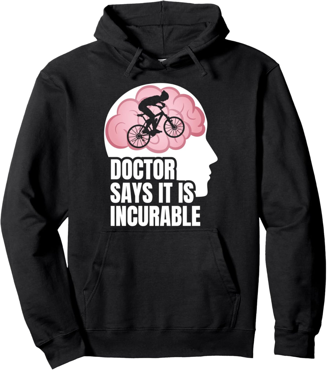Fahrradfahren Arzt Hirn Radsport Geschenk Hoodie Pullover Hoodie