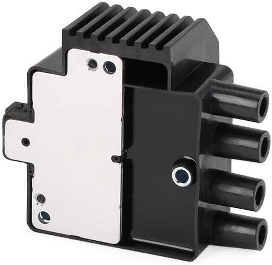 HELLA 5DA 193 175-651 Zündspule - 12V - 4-polig - Blockzündspule - geschraubt