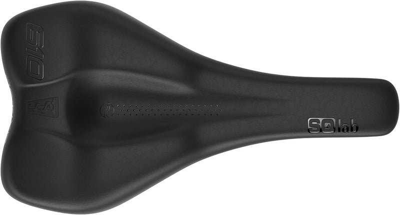 SQlab 610 Ergolux Active 2.1 MTB Tour & Travel Bicycle Saddle 15 cm 15 cm Schwarz, 15 cm Schwarz