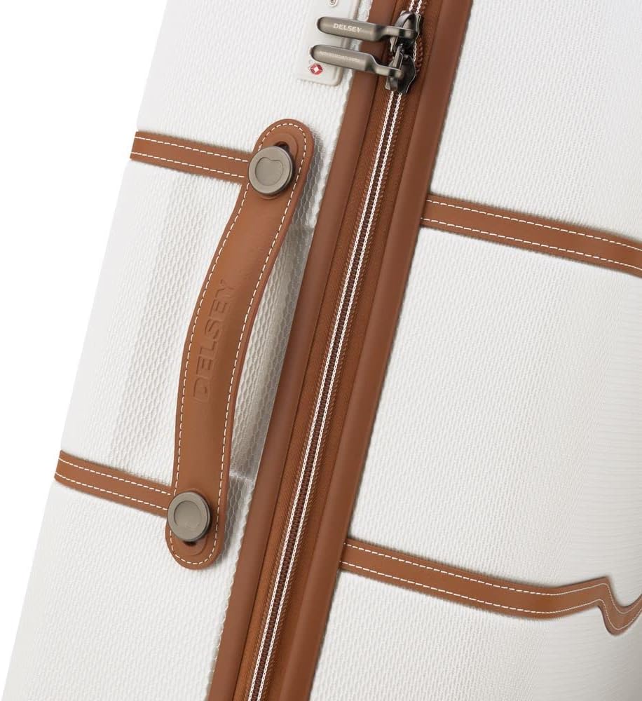 DELSEY PARIS 4 DOPPELROLLEN TROLLEY 82 CM XXL ( 82cm - 134.67L ) Angora, XXL ( 82cm - 134.67L ) Ango