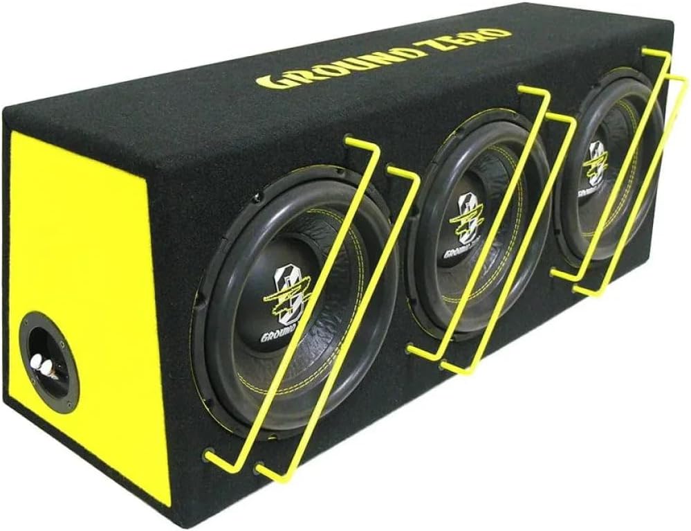 Ground Zero - Iridium GZIB 3.2500SPL - 10"" (25cm) Gehäusesubwoofer - Stück - 1500Watt