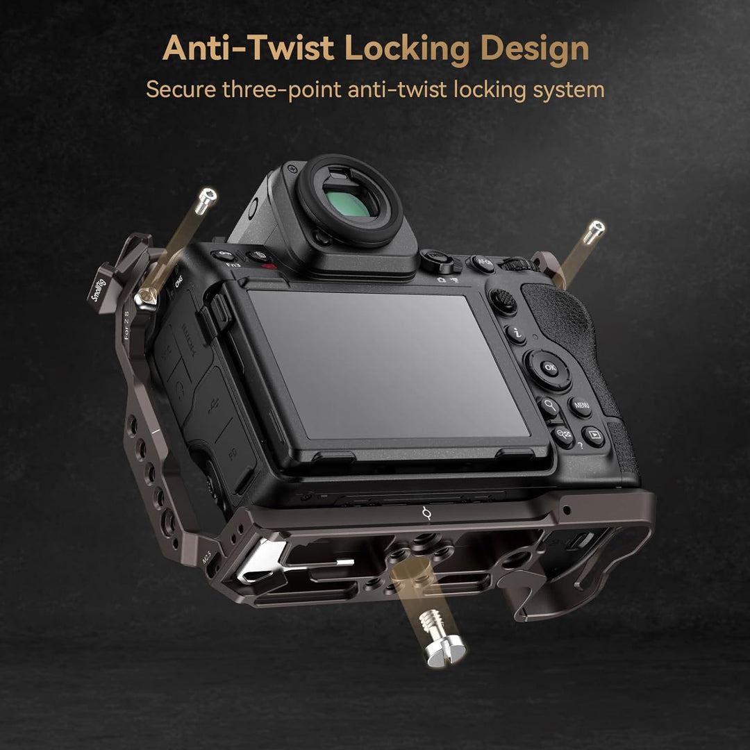 SMALLRIG Night Eagle Z8 Cage Kamerakäfig für Nikon Z 8, Vollkäfig aus Aluminiumlegierung, mit Schnel