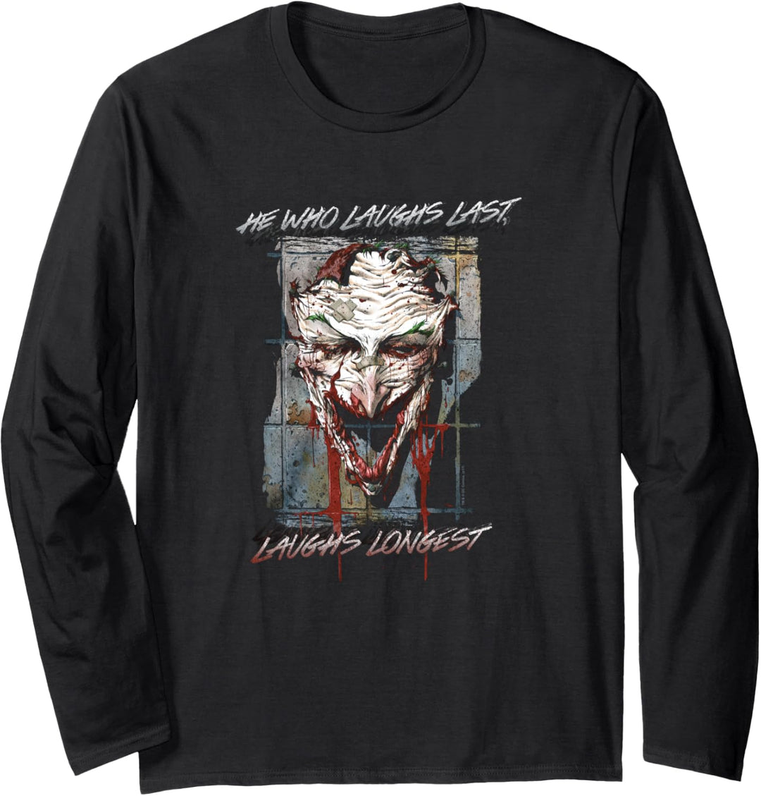 Batman Joker Just For Laughs Langarmshirt