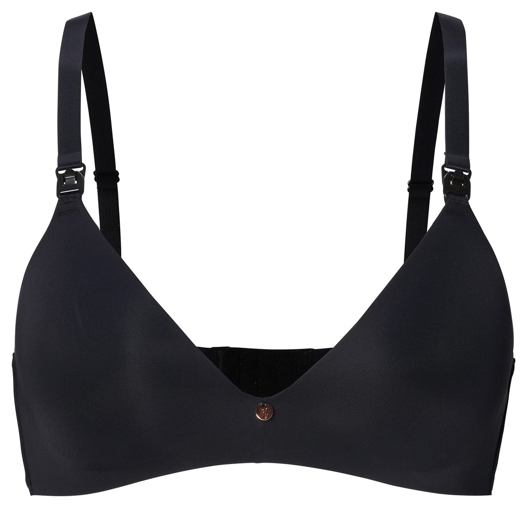 Noppies Damen Wireless Micro Gepolsterter BH 70B Black - P090, 70B Black - P090
