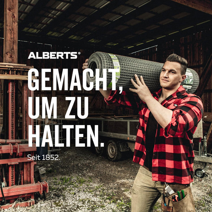 Alberts 611927 Ziergitter Deco | verschiedene Höhen | grün | Höhe 41 cm | Länge 10 m Höhe: 410 mm, H