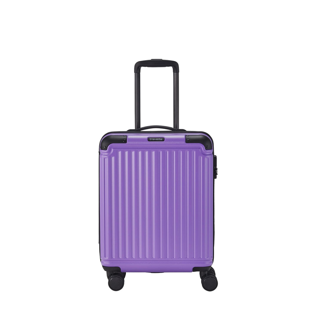 Travelite CRUISE Bordtrolley S (55 cm) mit 4 Rollen Gelbe Orchidee [87], Gelbe Orchidee [87]