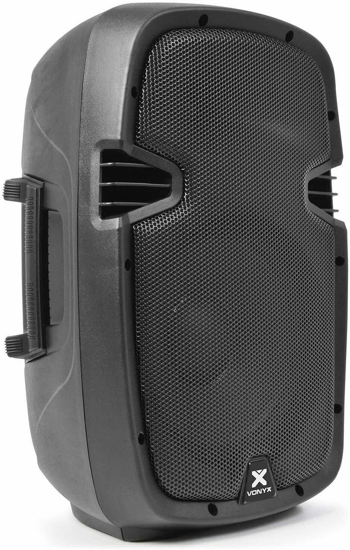 VONYX SPJ-1000AD Aktivlautsprecher, PA Lautsprecher, Musikbox, Monitor Lautsprecher 400 Watt mit 10-