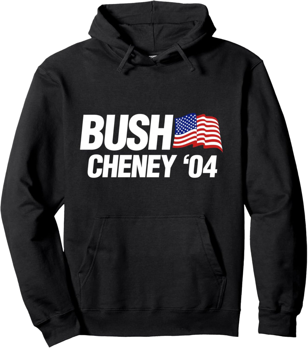 Bush Cheney 2004 Wahlkampflogo Pullover Hoodie