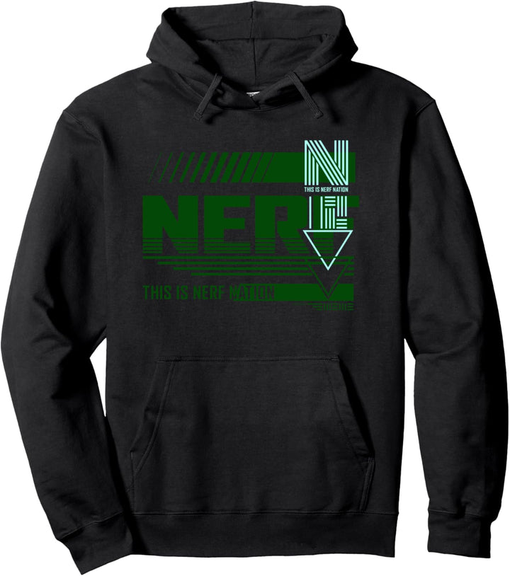 Nerf This Is Nerf Nation Mashup C3 Pullover Hoodie