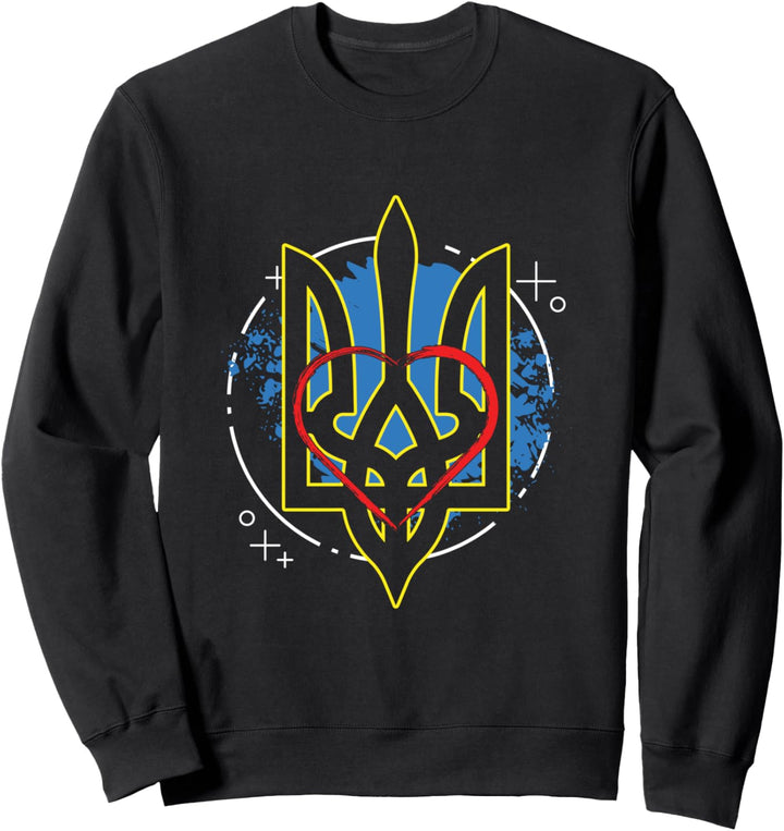 Ukraine | Wappen der Ukraine | Kosaken-Ukrainisch Sweatshirt