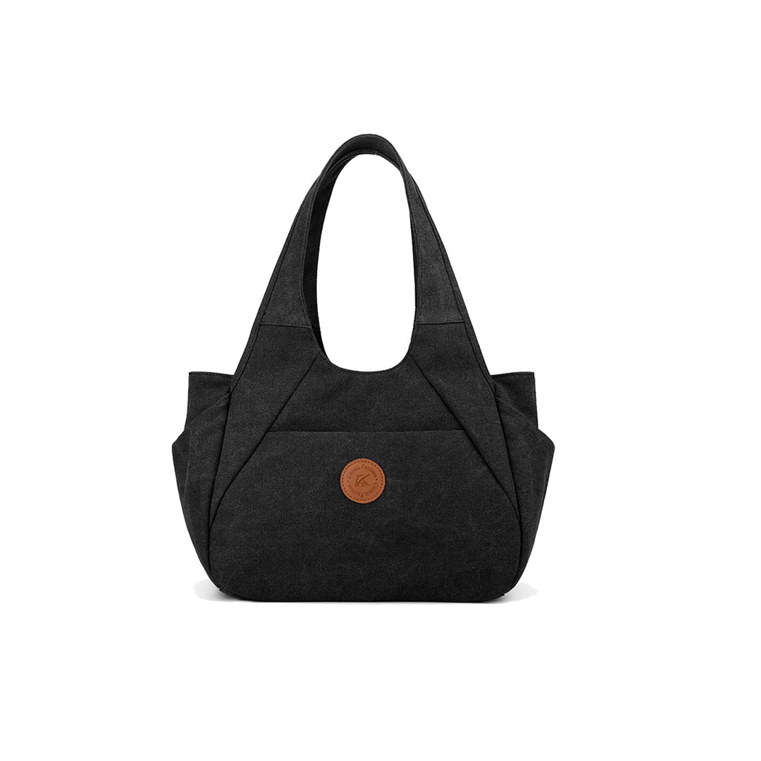 CORIOS Canvas Handtasche Damen Schultertasche Casual Henkeltaschen Grosse Kapazität Tragetasche Mult
