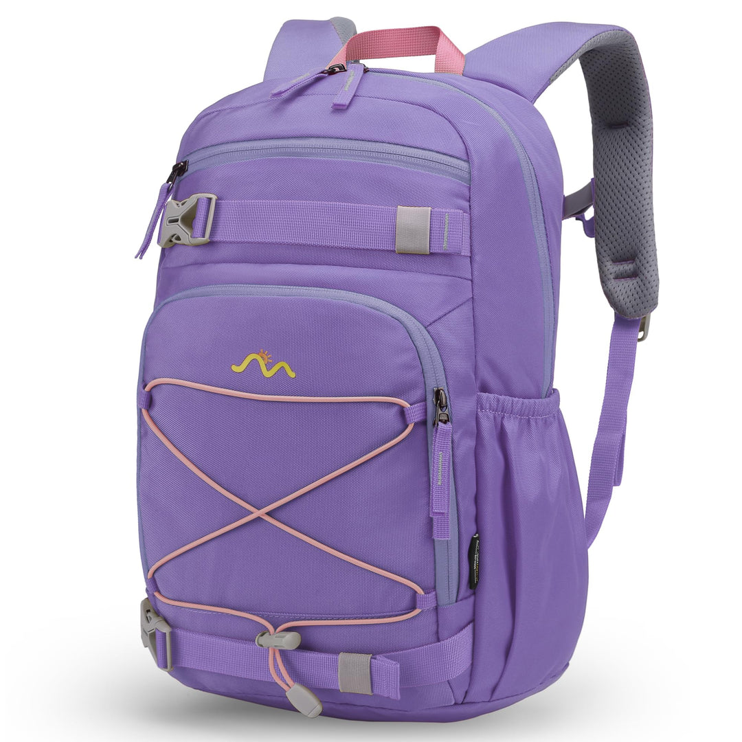 Mountaintop 18L Kinderrucksack Mädchen Jungen für Schule Wandern | Schulrucksack Schultasche mit Bru
