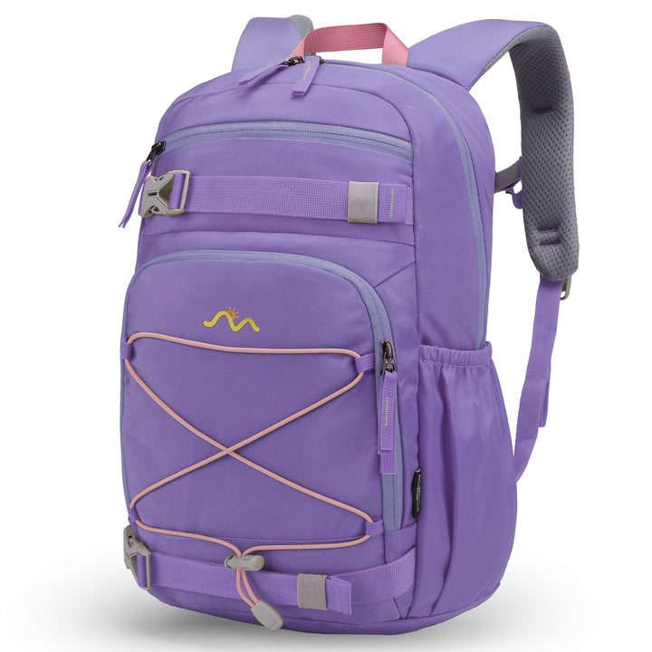 Mountaintop 18L Kinderrucksack Mädchen Jungen für Schule Wandern | Schulrucksack Schultasche mit Bru
