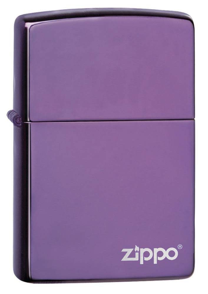 Zippo Collection 2010 Classic Regular neu Abyss Logo, 24747ZL, Lila, Einheitsgrösse