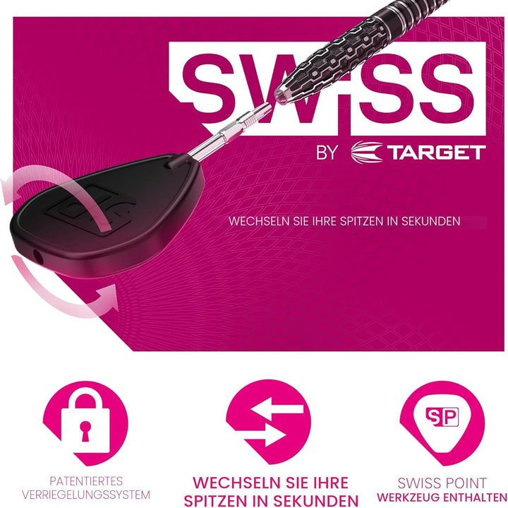 Target DartsSoft Tip zu Swiss Point Dart Konverter Set