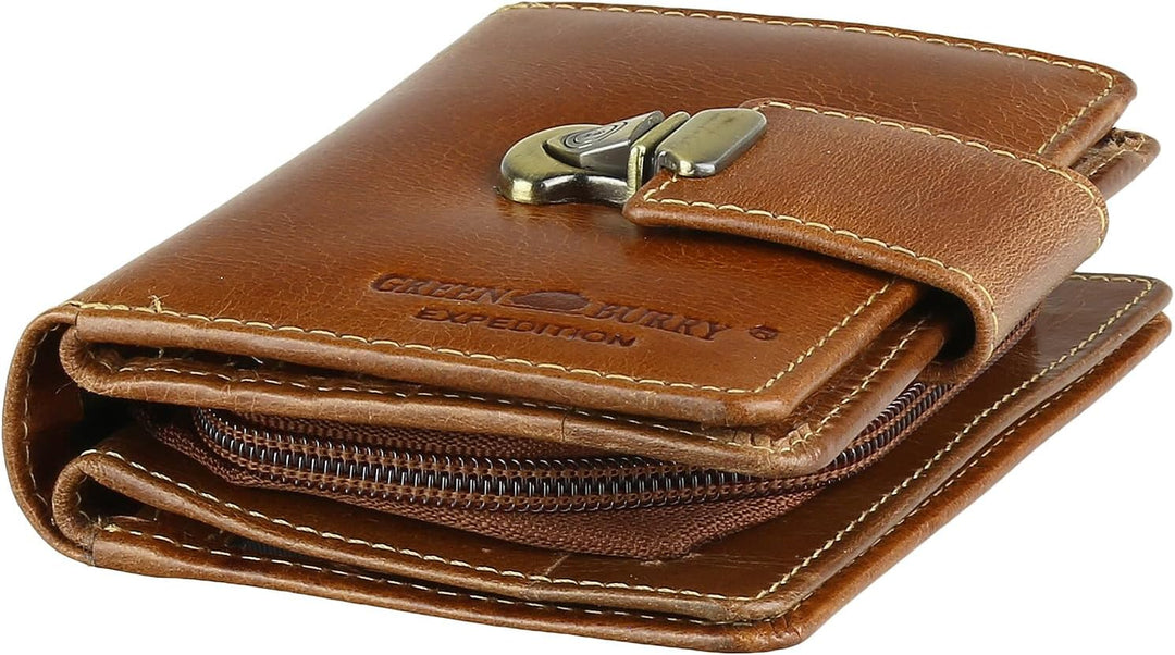 Greenburry Expedition Geldbörse Leder 9,5 cm