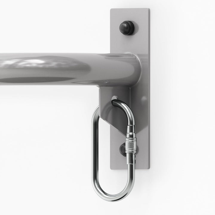 Wand Klimmzugstange, aus Stahl, pulverbeschichtete Pull-Up Bar mit 30 mm Griffdurchmesser, stabile W