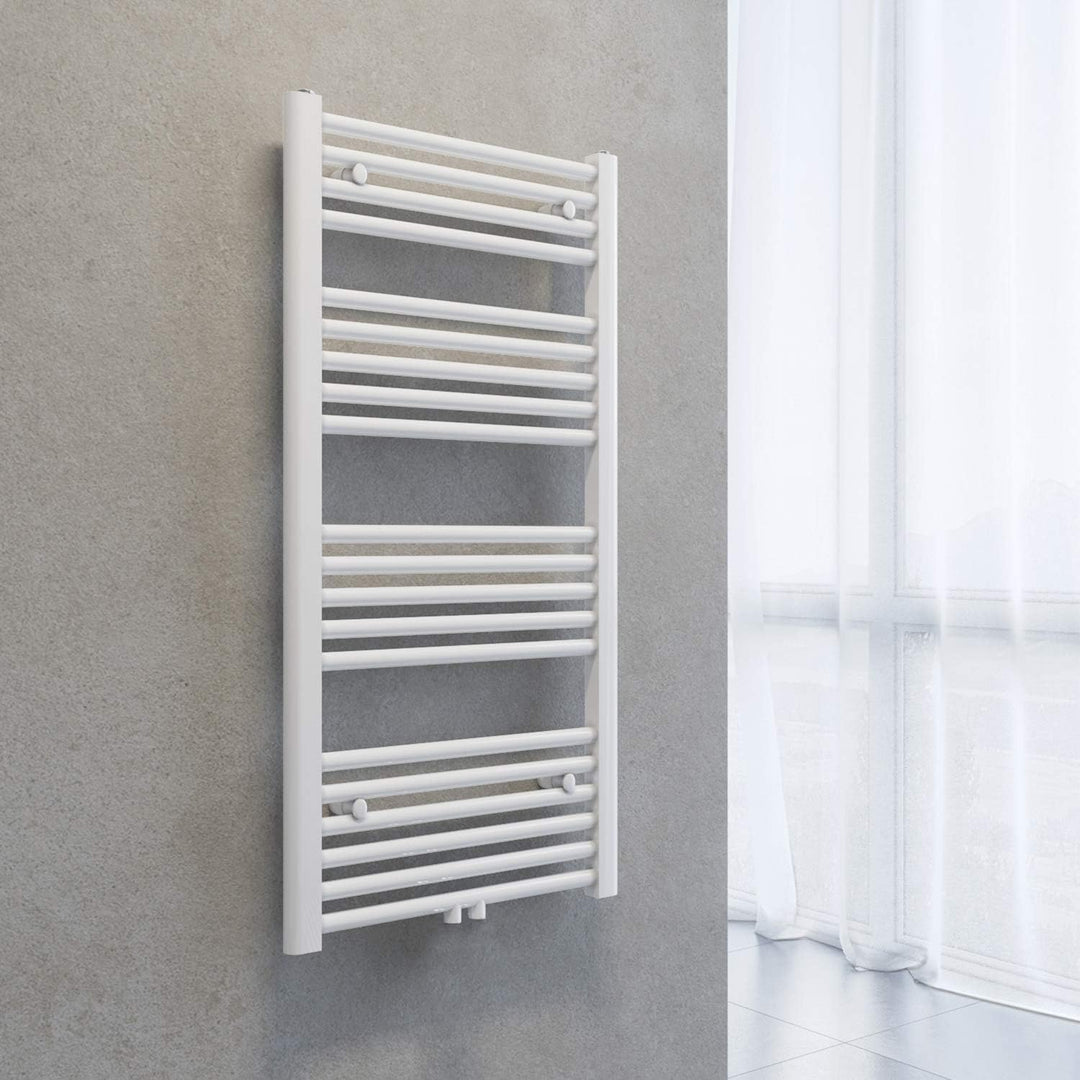 SONNI Handtuchheizkörper Handtuchtrockner Bad Heizkörper Mittelanschluss Handtuchwärmer Badheizkörpe