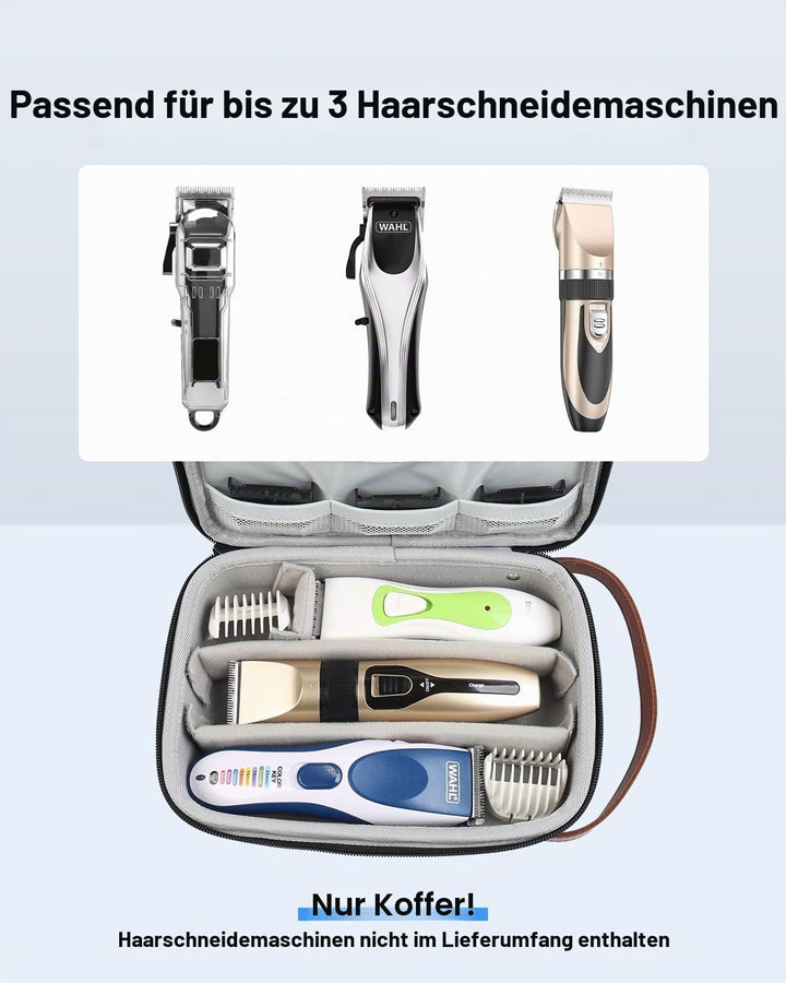 Luxtude Haarschneider Tasche für Reise,EVA Haarschnitt Barber Supplies Organizer Taschen,Trimmer Auf