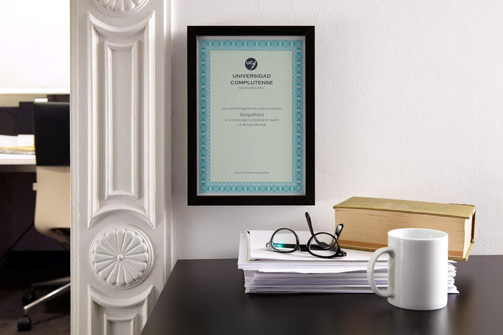 DECAdry Premium-Zertifikatblätter Wasserzeichen 115 g/m² A4 70 Blatt türkis-blau 1 blau, 1 blau