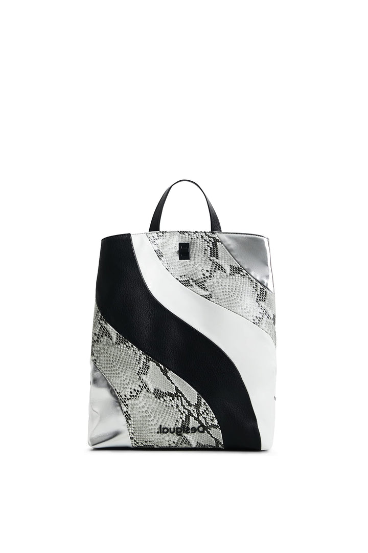 Desigual Women's Black Back_Patch PSICO Snake SU 2000