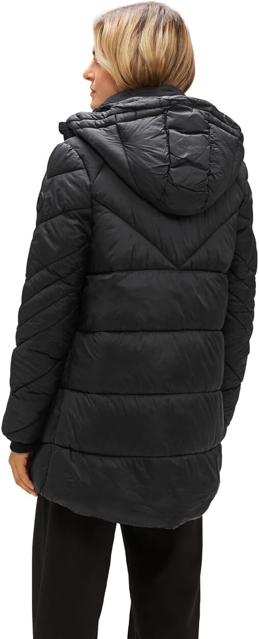 STREET ONE Damen A201878 Steppjacke 38 Schwarz, 38 Schwarz