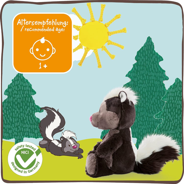 NICI 47343 Stinktier Chiala Skunk 35cm Schlenker Plüsch Forest Friends 35 cm Stinktier Chiala Skunk,
