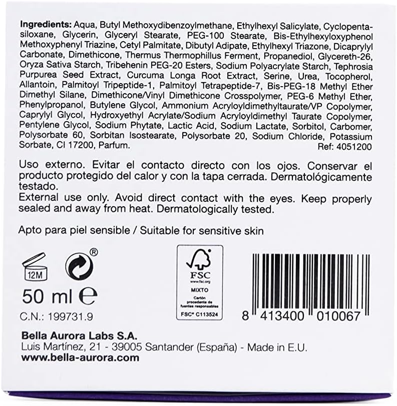 BELLA AURORA K-Alma Highlighter Tagescreme 50 ml, Schwarz, Standard