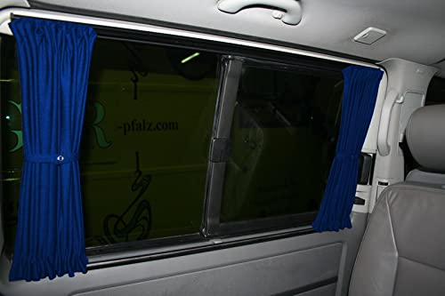 BREMER SITZBEZÜGE Mass Gardinen Vorhänge Sonnenschutz kompatibel mit VW T5 T6 T6.1 Multivan Caravell