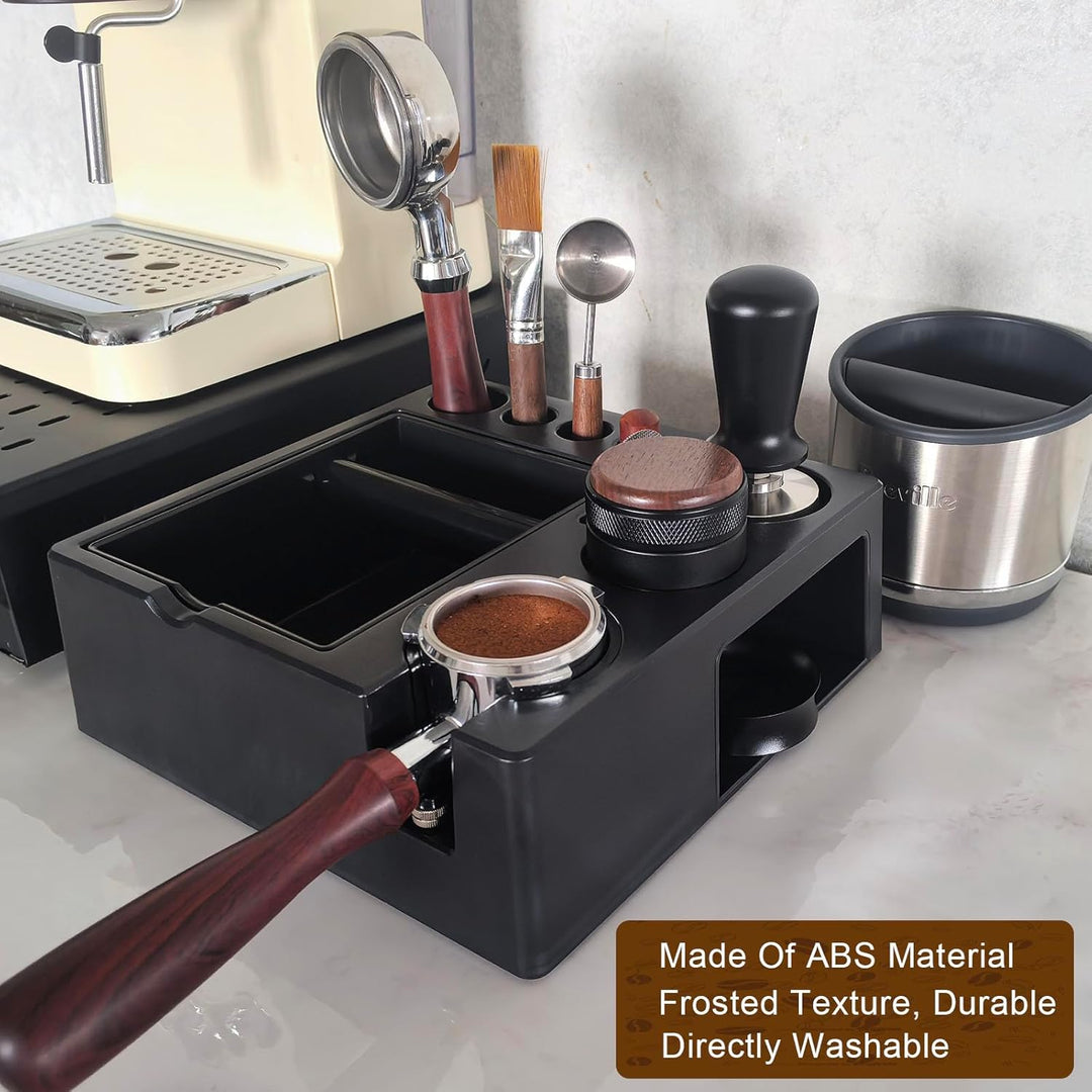 Espresso Tamperstation Klopfbox Knock Box Zur Aufbewahrung Von 51-54mm 58mm Espresso Tamper (Extra L