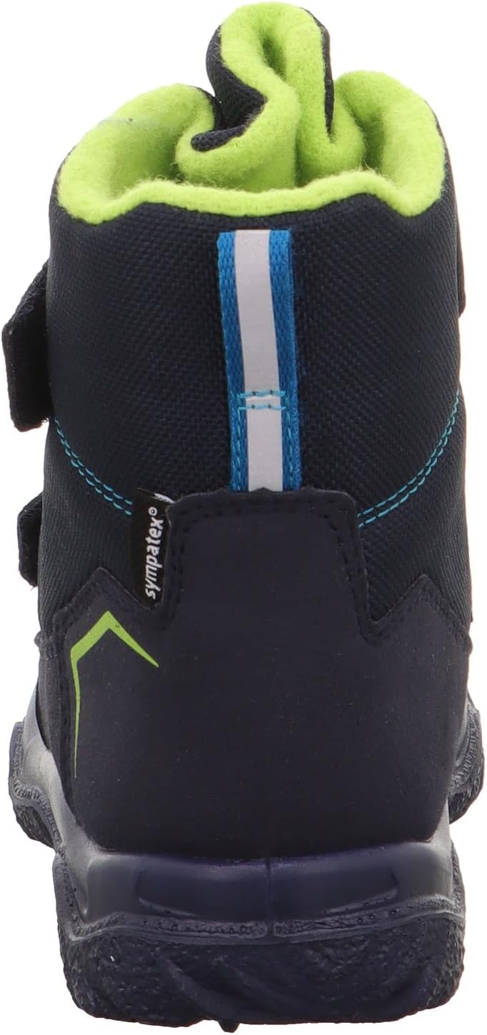 Superfit Jungen Husky Schneestiefel 29 EU Blau Hellgrün 8000, 29 EU Blau Hellgrün 8000