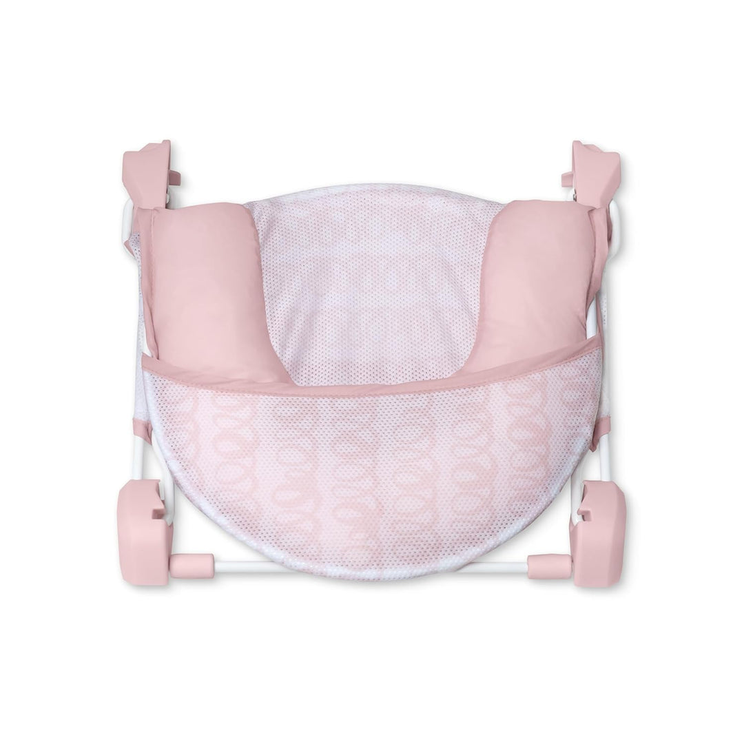 Ingenuity FoldAway 2-Position Bather, 2-Positionen verstellbarer Baby-Badesitz für Waschbecken oder