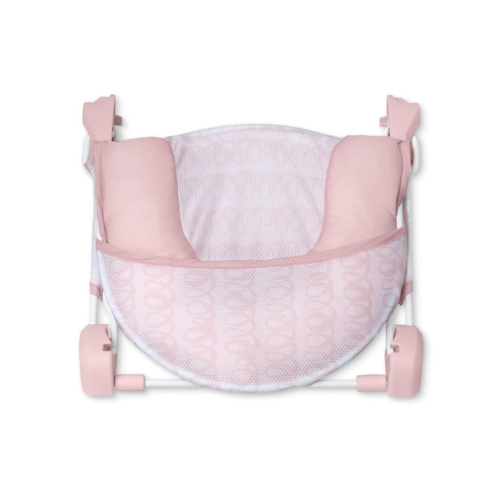 Ingenuity FoldAway 2-Position Bather, 2-Positionen verstellbarer Baby-Badesitz für Waschbecken oder