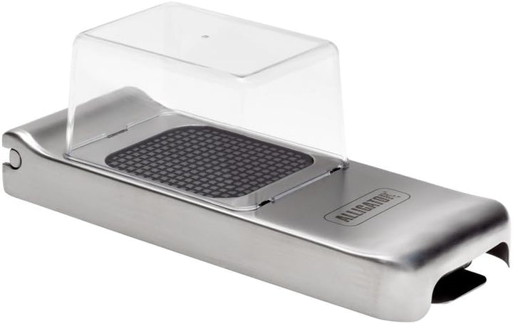 ALLIGATOR 3093 - Edelstahl-Multifunktionsschneider Mit Auffangbox - Gemüse- Zwiebel- und Pommesschne