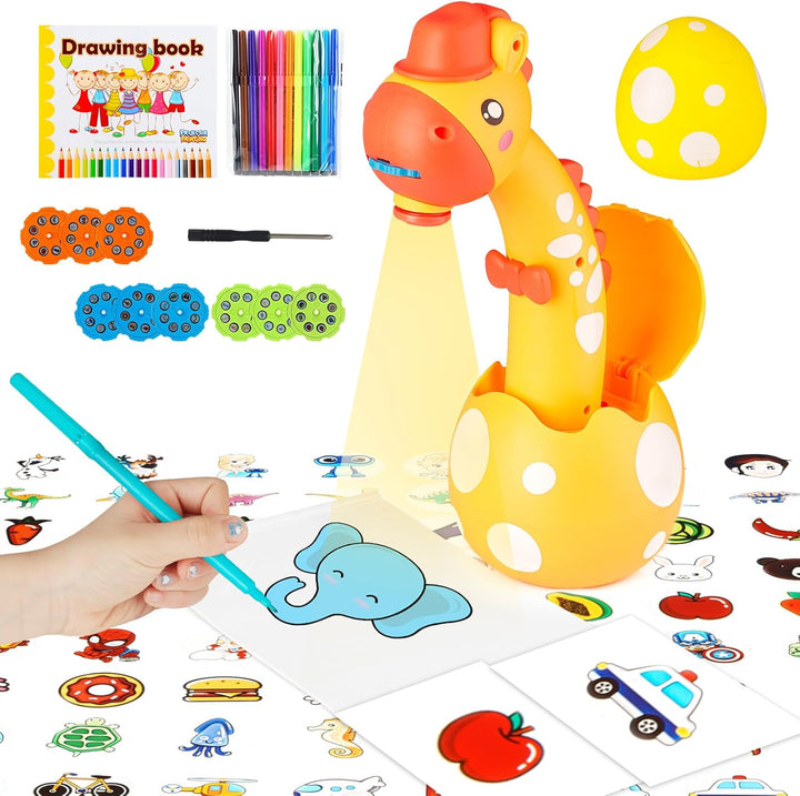 KETIEE Zeichenprojektor für Kinder Maltafel Zaubertafel, Projektor verfolgen und zeichnen Toy Kinder