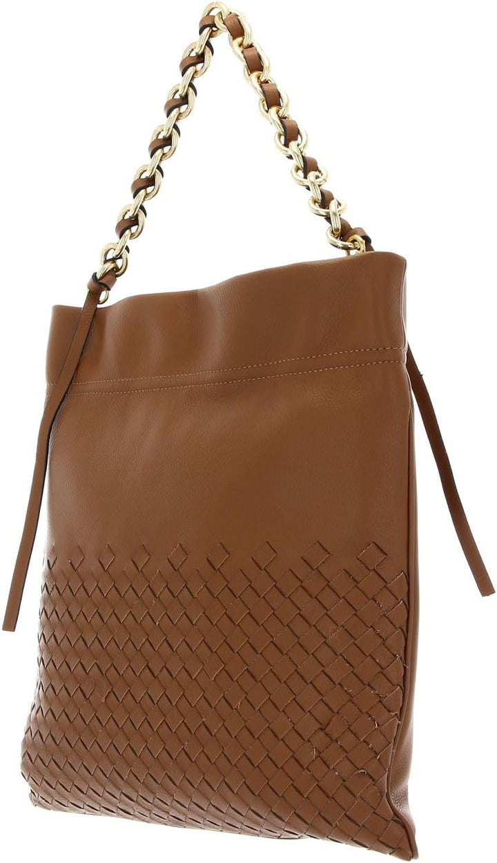 GIANNI CHIARINI Memory Shoulder Bag Cuoio