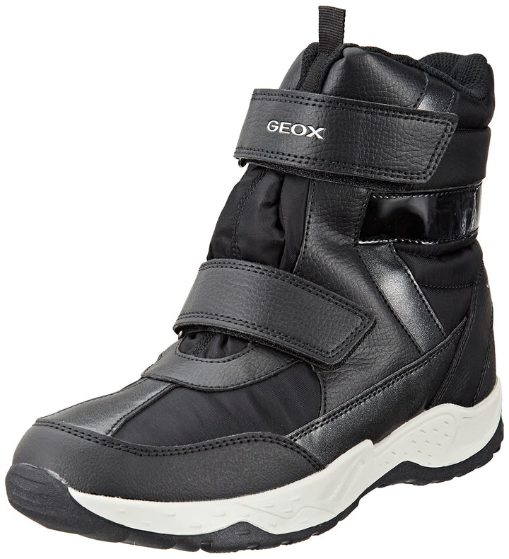 Geox Damen J Sentiero Girl B Wp Stiefeletten 24 EU Schwarz, 24 EU Schwarz