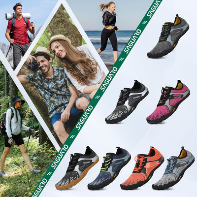 SAGUARO Unisex Barfussschuhe Schnell Trocknend Barfussschuhe Badeschuhe Traillaufschuhe for Outdoor