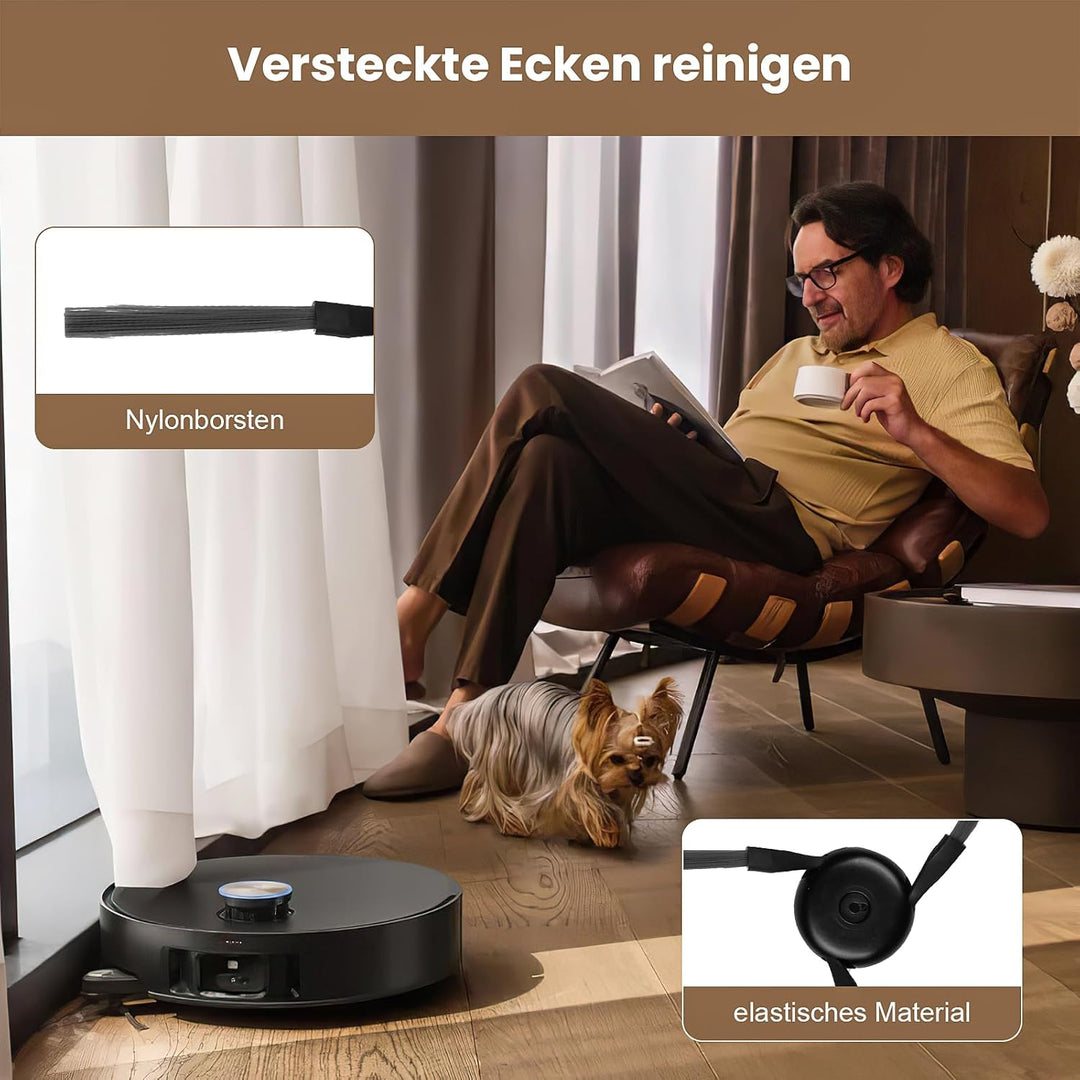 22 Stück Zubehör für Dreame X50 Ultra Complete/L50 Pro Ultra/X50 Master/L40s Pro Ultra Saugroboter,