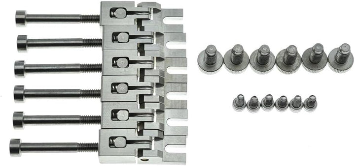 Dopro Gitarrensättel und Schrauben aus Edelstahl mit doppelter Verriegelung für Floyd Rose Tremolos