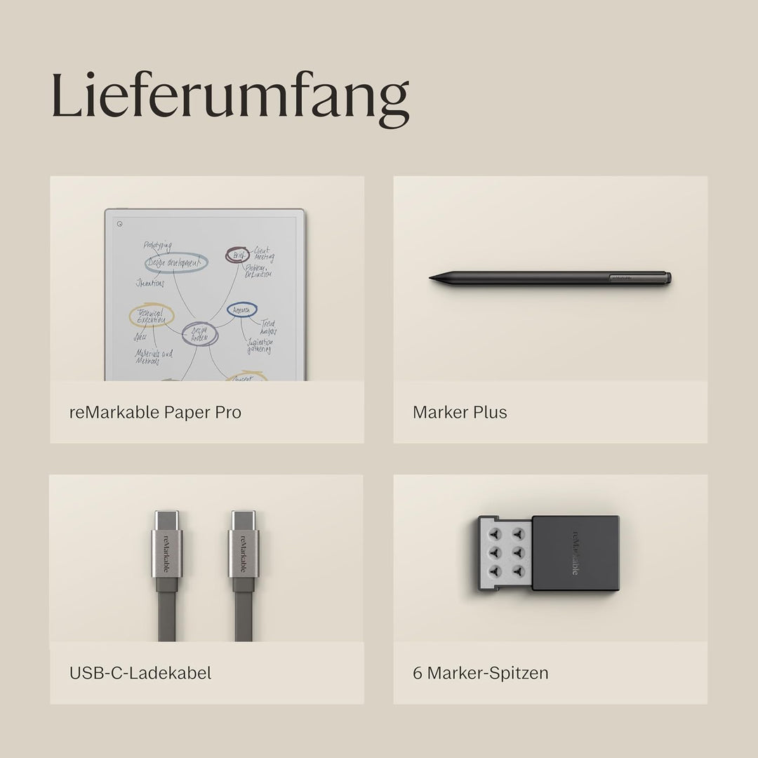 reMarkable Paper Pro | Das ultimative Papier-Tablet mit 30,6 cm (11,8 Zoll) Farbdisplay und Leselich