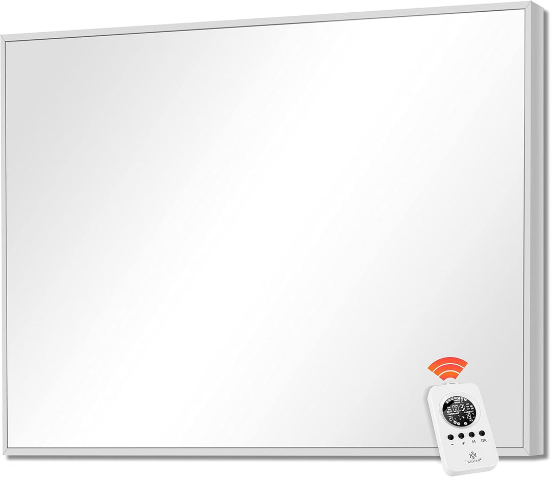 KESSER® Infrarotheizung Mit Thermostat Infrarotheizkörper Elektroheizung Infrarot Heizung Wandheizun