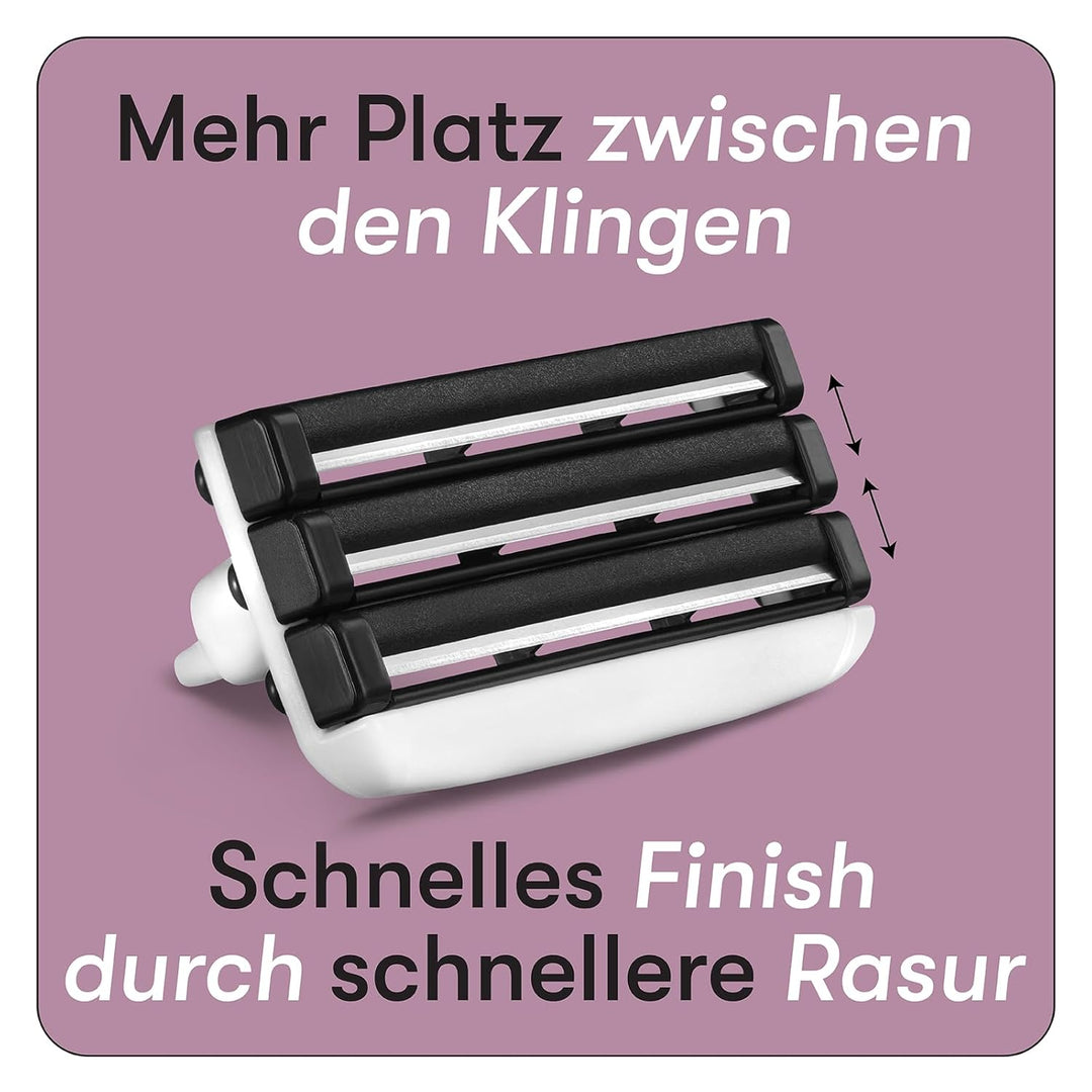 Boldking Rasierklingen 4 Stück Extra Sensitiv - Rasierklinge für besonders sensible Haut - Rasierkli