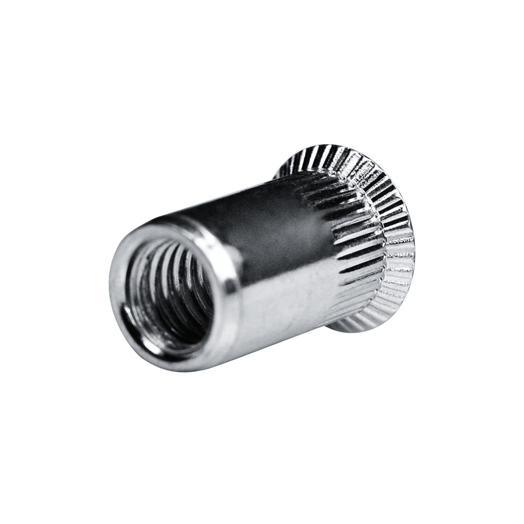 GOEBEL® - 250 x Blindnietmuttern Nietmuttern M3 Stahl verzinkt (Ø x L) 4,9 x 11,5 mm Blindmuttern Se