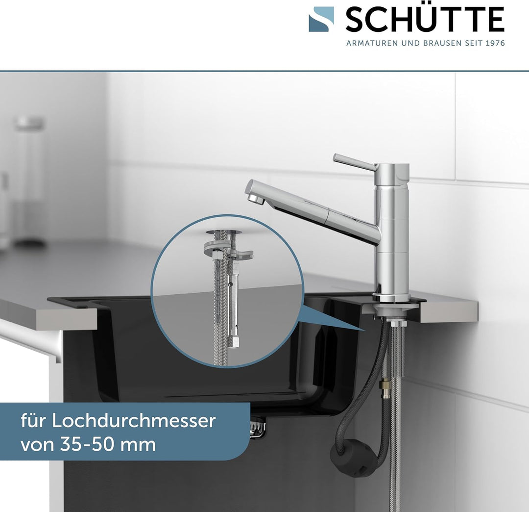 Schütte 33770 UNICORN Spültischarmatur, Chrom Unicorn Chrom, Unicorn Chrom